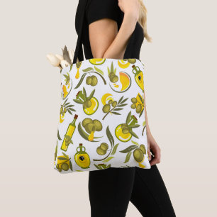 Bolsa Tote Óleo de Oliva Amarelo