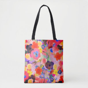 Bolsa Tote Óleos de flores