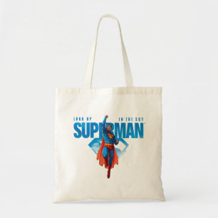 Bolsa Tote Olhe para cima É o Super-Homem