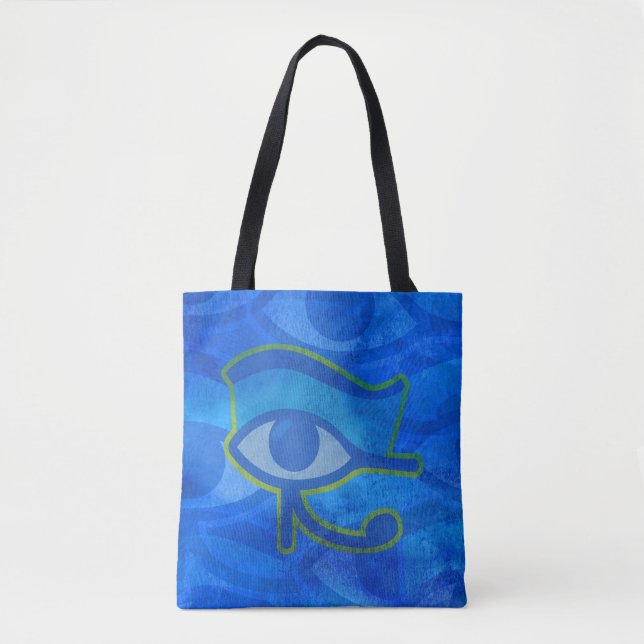 Bolsa Tote Olho Azul Horus (Frente)