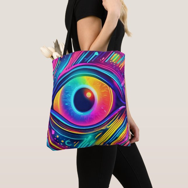 Bolsa Tote Olho Cósmico dos Sonhos (Close Up)