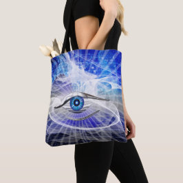 Bolsa Tote Olho Cósmico Místico Sonhador