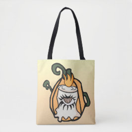 Bolsa Tote Olho mimado de Pumpkin de Madeira Retro