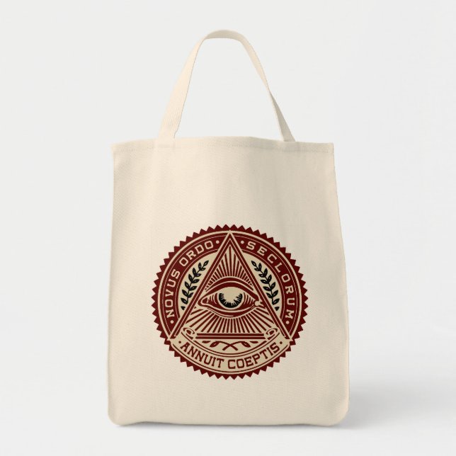 Bolsa Tote Olho que Tudo Vê (Frente)