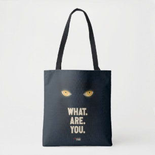 Bolsa Tote Olhos Brilhantes "O Que.Você."
