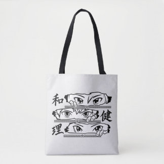 Bolsa Tote Olhos de anime 