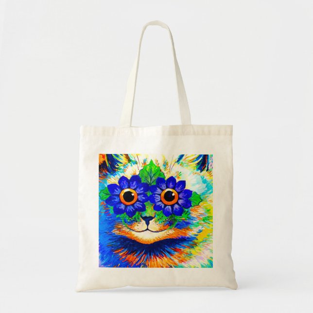 Bolsa Tote Olhos de Flor de Gato (Frente)
