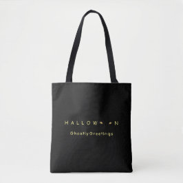 Bolsa Tote Olhos de Gato Halloween