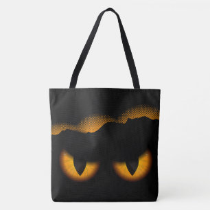 Bolsa Tote Olhos dos Gatos Brilhantes