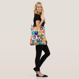 Bolsa Tote Olhos Hexagonais