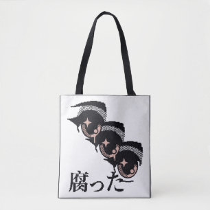Bolsa Tote olhos pixelados