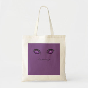 Bolsa Tote Olhos roxos olhando Thunder_Cove