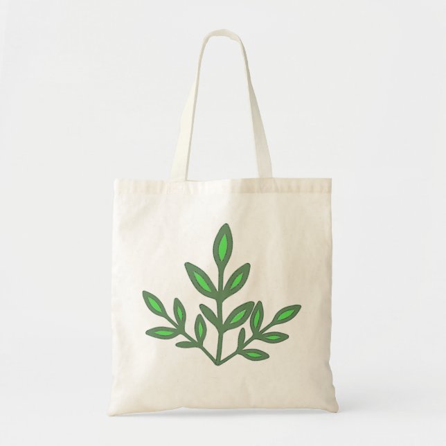Bolsa Tote Olive Branch Serenity Tote Bag (Frente)