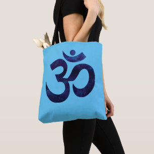 Bolsa Tote Om Ohm Símbolo Sinal Yoga Meditação Zen