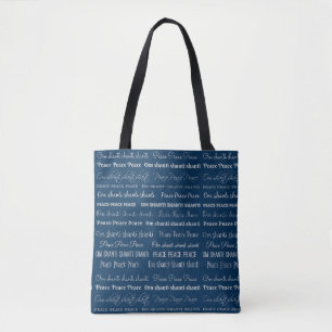 Bolsa Tote Om Shanti, Paz