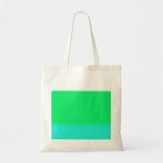 Bolsa Tote Ombre Menta (Frente)