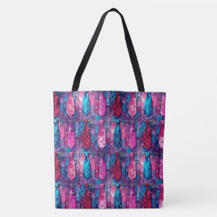 Bolsa Tote Ombro Grande Gravatas do Papai