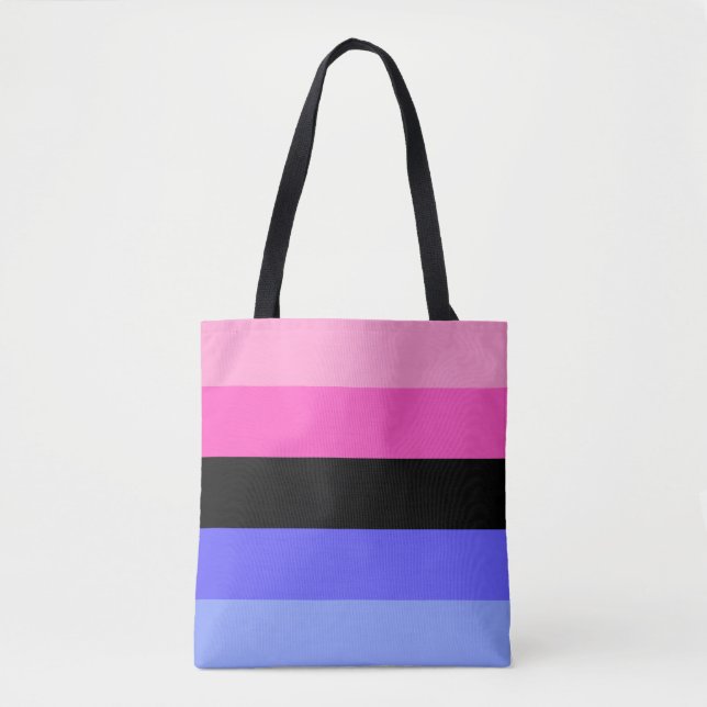 Bolsa Tote Omnisexual Pride Flag  (Frente)