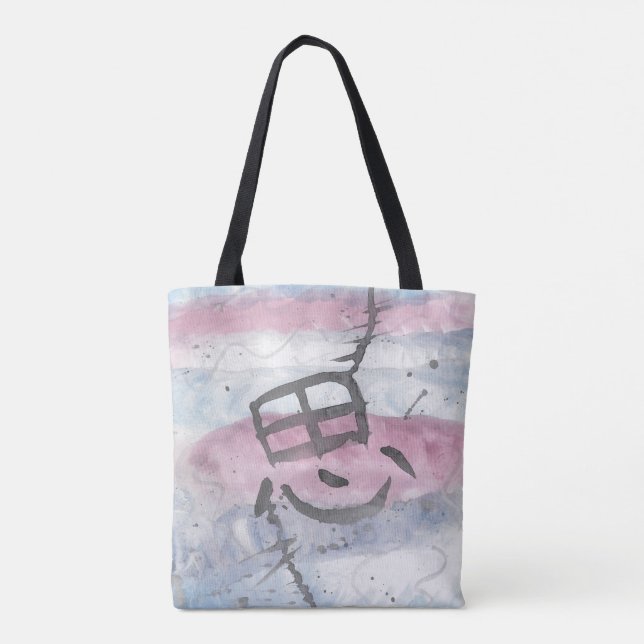 Bolsa Tote Omo-pensava- Kanji (Verso)