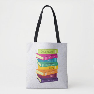Bolsa Tote Once Upon A Time Someone Loved Books