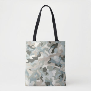 Bolsa Tote Onda Azul de Camo