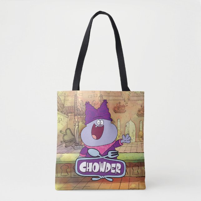 Bolsa Tote Onda Chowder (Frente)