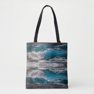 Bolsa Tote Onda de oceano
