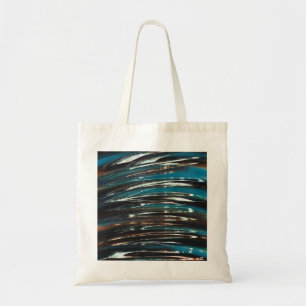 Bolsa Tote Onda Gráfica Grunge