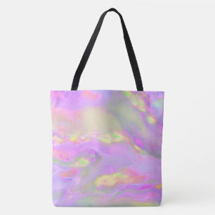 Bolsa Tote Ondas abstratas coloridas e bonitas e tendências
