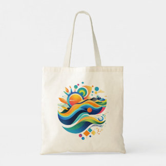 Bolsa Tote Ondas da vida