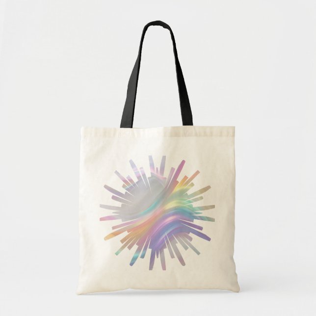 Bolsa Tote Ondas de Luz (Frente)