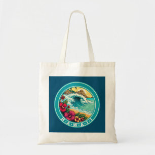 Bolsa Tote Ondas de Praia do Havaí