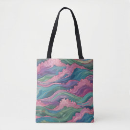 Bolsa Tote Ondas de Sereia