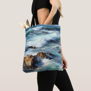 Bolsa Tote Ondas do Oceano Pacífico