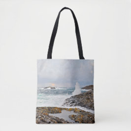 Bolsa Tote Ondas do oceano tempestades de mar tempestades mar