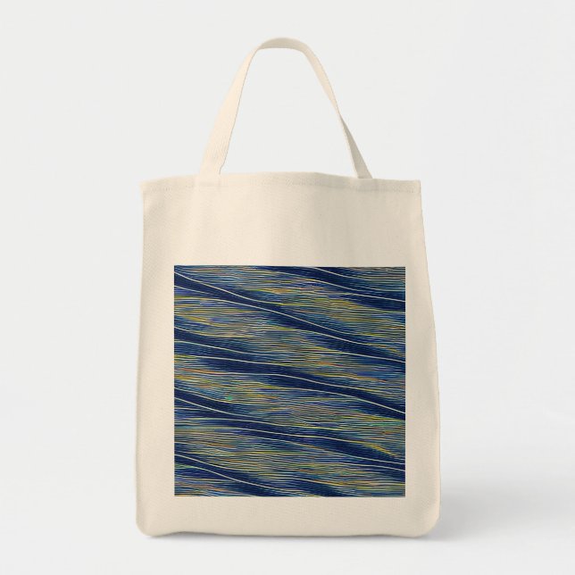 Bolsa Tote Ondas Fraturadas de Capa 08 (Frente)