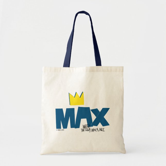 Bolsa Tote Onde estão as coisas selvagens | Max e Crown (Frente)