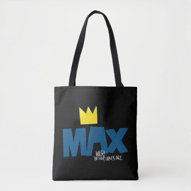 Bolsa Tote Onde estão as coisas selvagens | Max e Crown (Frente)
