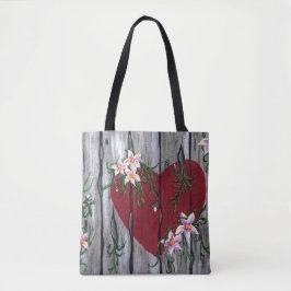 Bolsa Tote Onde o amor cresce a sacola