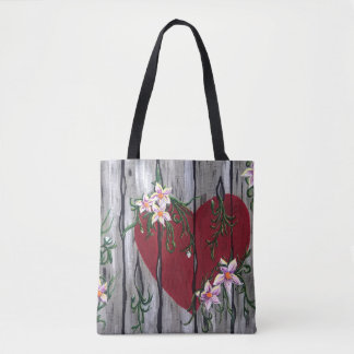 Bolsa Tote Onde o amor cresce a sacola