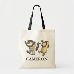 Bolsa Tote Onde Vivem os Monstros   Adicione seu Nome