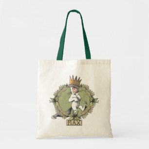 Bolsa Tote Onde Vivem os Monstros   Crachá do Max