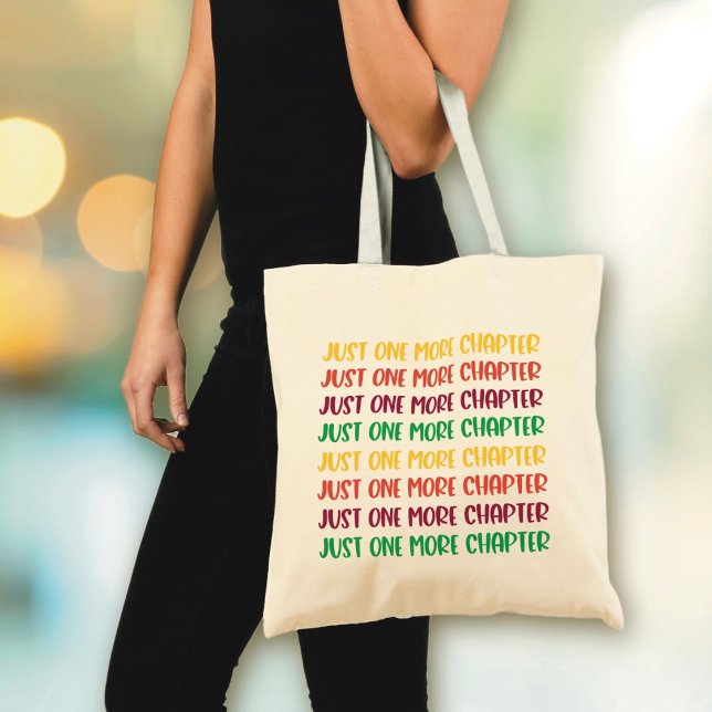 Bolsa Tote One More Chapter Reading Books Tote Bag (Criador carregado)