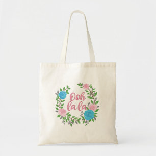 Bolsa Tote Ooh La La - Frases Francesas