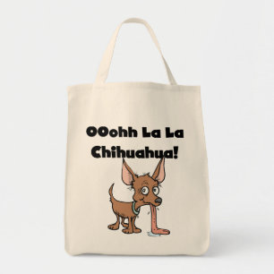 Bolsa Tote Oohhh La Chihuahua T-shirts e presentes