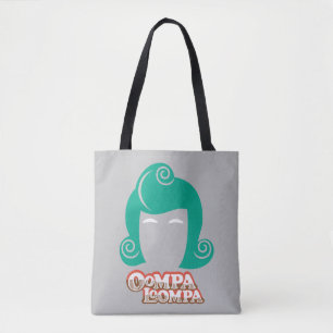 Bolsa Tote Oompa Loompa Hair Graphic