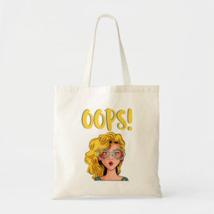 Bolsa Tote Oops Mulher Funky Tote Bag