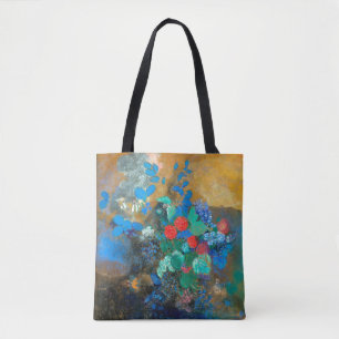 Bolsa Tote Ophelia entre as Flores, Redon