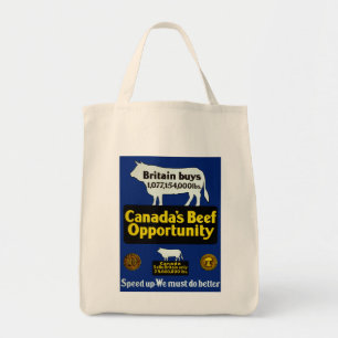 Bolsa Tote Oportunidade da carne de Canadá