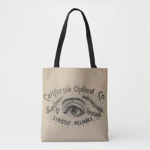 Bolsa Tote Óptica de propaganda antiga